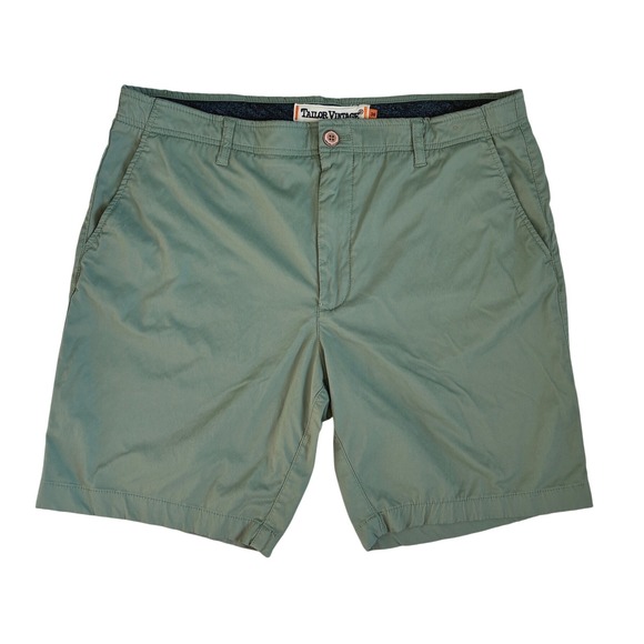 Tailor Vintage Other - Tailor Vintage Greenwich Slim Fit Shorts Mens 36 Sage Green Comfort Stretch 8in